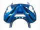 Purchase 2003-2004 Blue White Red Shark Kawasaki ZX6R Motorcycle Fairings UK