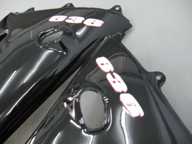 Purchase 2003-2004 Glossy Black Kawasaki ZX6R Motorcycle Fairings UK