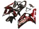 Purchase 2003-2004 Glossy Black Red Flame Kawasaki ZX6R Motorcycle Fairings UK