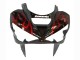 Purchase 2003-2004 Glossy Black Red Flame Kawasaki ZX6R Motorcycle Fairings UK