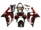 Purchase 2003-2004 Glossy Black Red Flame Kawasaki ZX6R Motorcycle Fairings UK