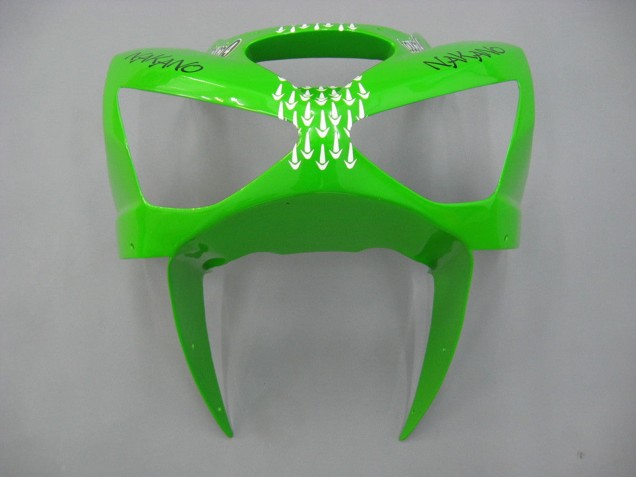 Purchase 2003-2004 Green White Black Elf Bridgestone Kawasaki ZX6R Motorcycle Fairings UK