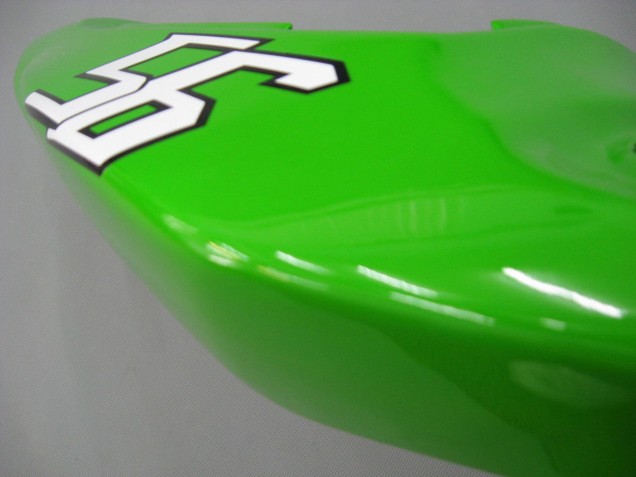 Purchase 2003-2004 Green White Black Elf Bridgestone Kawasaki ZX6R Motorcycle Fairings UK