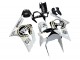 Purchase 2003-2004 White Black Motul Lucky Strike Kawasaki ZX6R Motorcycle Fairings UK