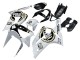 Purchase 2003-2004 White Black Motul Lucky Strike Kawasaki ZX6R Motorcycle Fairings UK
