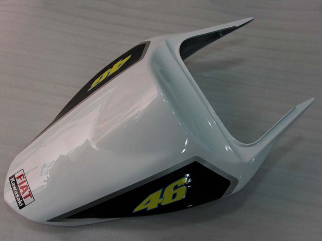 Purchase 2003-2004 White Blue Red Fiat Kawasaki ZX6R Motorcycle Fairings UK