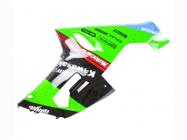 Purchase 2005-2006 Green Red Black Elf 66 Kawasaki ZX6R Motorcycle Fairings UK