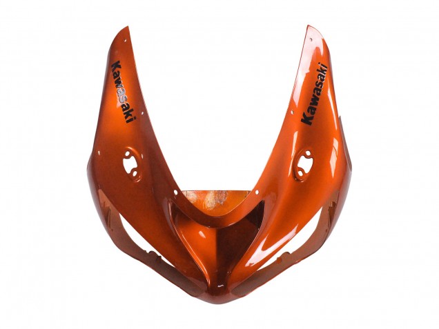 Purchase 2005-2006 Orange Black Kawasaki ZX6R Motorcycle Fairing UK