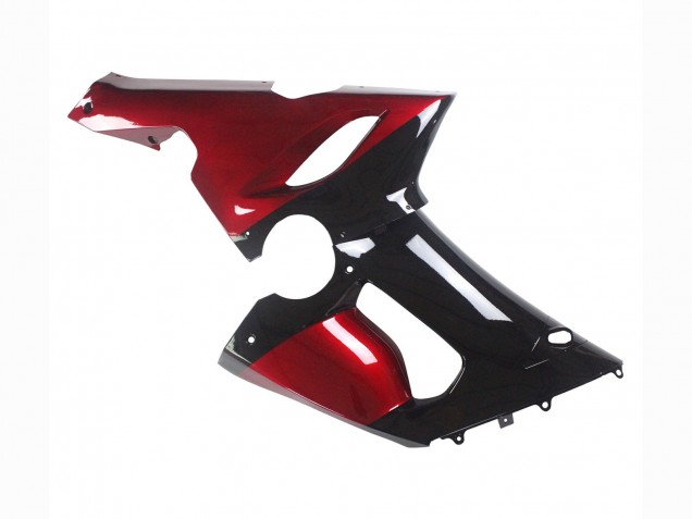 Purchase 2005-2006 Red Glossy Black Kawasaki ZX6R Motorcycle Fairing UK
