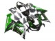 Purchase 2005-2006 Glossy Black Green Flame Kawasaki ZX6R Motorcycle Fairing UK