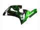 Purchase 2005-2006 Glossy Black Green Flame Kawasaki ZX6R Motorcycle Fairing UK