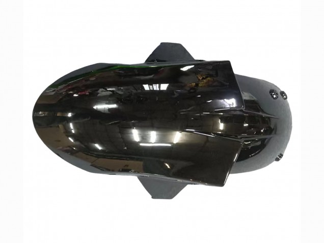 Purchase 2005-2006 Glossy Black Green Flame Kawasaki ZX6R Motorcycle Fairing UK