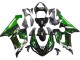 Purchase 2005-2006 Glossy Black Green Flame Kawasaki ZX6R Motorcycle Fairing UK