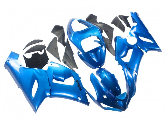 Purchase 2005-2006 Glossy Blue Kawasaki ZX6R Motorcycle Fairings UK
