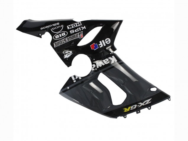 Purchase 2005-2006 Dark Grey Black Kawasaki ZX6R Motorcycle Fairings UK
