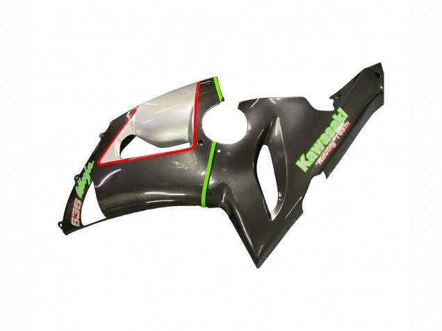 Purchase 2005-2006 Black Silver Green Red K-26 Kawasaki ZX6R Motorcycle Fairings UK