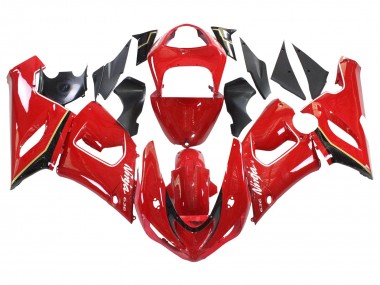 Purchase 2005-2006 Red Yellow Black Kawasaki ZX6R Motorcycle Fairings UK