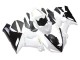 Purchase 2005-2006 White Black Gold Ninja Kawasaki ZX6R Motorcycle Fairings UK