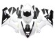 Purchase 2005-2006 White Black Gold Ninja Kawasaki ZX6R Motorcycle Fairings UK