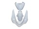 Purchase 2005-2006 White Kawasaki ZX6R Motorcycle Fairings UK