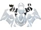 Purchase 2005-2006 White Kawasaki ZX6R Motorcycle Fairings UK