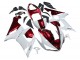 Purchase 2005-2006 White Red Kawasaki ZX6R Motorcycle Fairings UK
