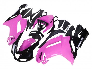 Purchase 2007-2008 Black Pink Ninja Kawasaki ZX6R Motorcycle Fairings UK