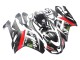 Purchase 2007-2008 Black White Red with White Snow Decal Ninja Elf Kawasaki ZX6R Motorcycle Fairings UK