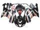 Purchase 2007-2008 Black Silver Red Ninja Kawasaki ZX6R Motorcycle Fairings UK