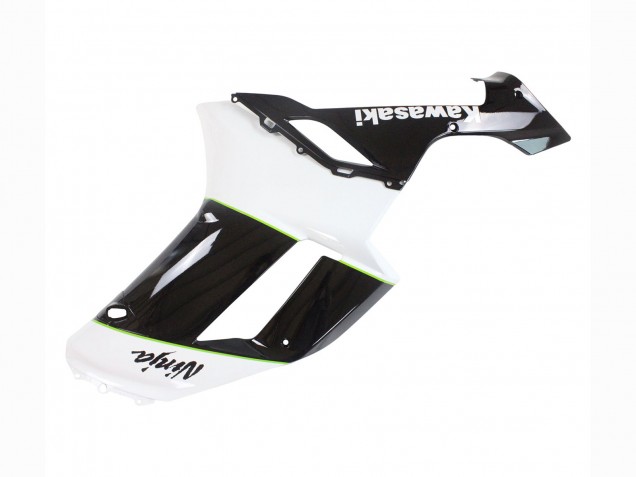 Purchase 2007-2008 Black White Ninja Kawasaki ZX6R Motorcycle Fairings UK