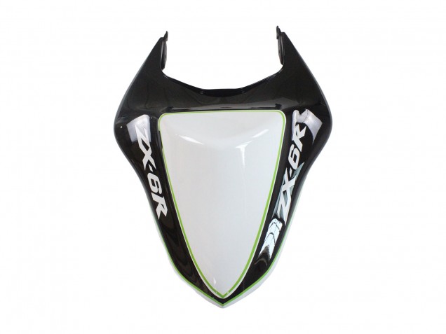 Purchase 2007-2008 Black White Ninja Kawasaki ZX6R Motorcycle Fairings UK