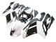 Purchase 2007-2008 Black White Ninja Kawasaki ZX6R Motorcycle Fairings UK
