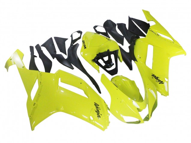 Purchase 2007-2008 Yellow Ninja Kawasaki ZX6R Motorcycle Fairings UK