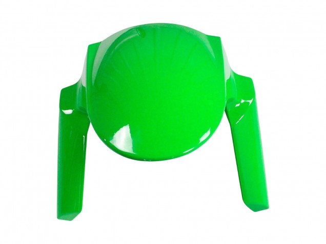 Purchase 2009-2012 Green Glossy Black Kawasaki ZX6R Motorcycle Fairings UK