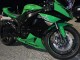 Purchase 2009-2012 Green Glossy Black Kawasaki ZX6R Motorcycle Fairings UK
