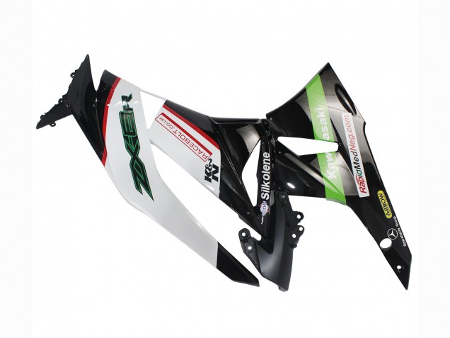 Purchase 2009-2012 White Red Black Green Kawasaki ZX6R Motorcycle Fairings UK
