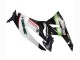 Purchase 2009-2012 White Red Black Green Kawasaki ZX6R Motorcycle Fairings UK