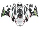 Purchase 2009-2012 White Red Black Green Kawasaki ZX6R Motorcycle Fairings UK