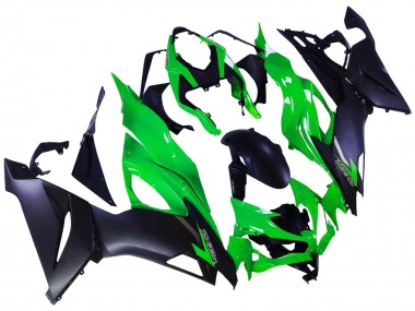 Purchase 2019-2022 Green Matte Black Kawasaki ZX6R Motorcycle Fairings UK