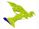 Purchase 2019-2022 Blue Yellow Kawasaki ZX6R Motorcycle Fairings UK