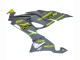 Purchase 2019-2022 Nardo Grey Yellow Kawasaki ZX6R Motorcycle Fairings UK