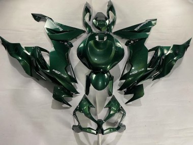Purchase 2019-2022 Dark Green Kawasaki ZX6R Motorcycle Fairings UK