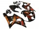 Purchase 2000-2002 Glossy Black Orange Flame Suzuki GSXR1000 Motorcycle Fairings UK