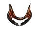Purchase 2000-2002 Glossy Black Orange Flame Suzuki GSXR1000 Motorcycle Fairings UK