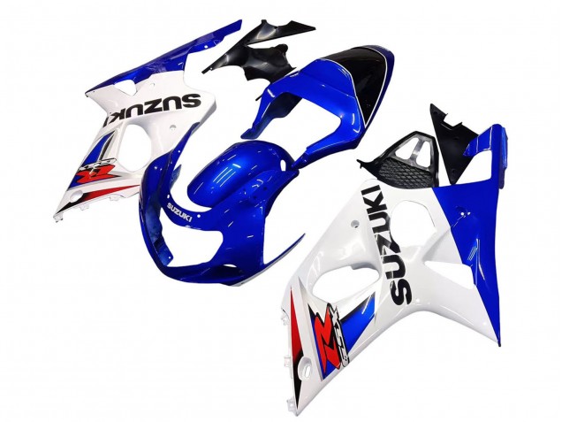 Purchase 2000-2002 White Blue Red Suzuki GSXR1000 Motorcycle Fairings UK