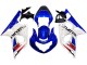 Purchase 2000-2002 White Blue Red Suzuki GSXR1000 Motorcycle Fairings UK