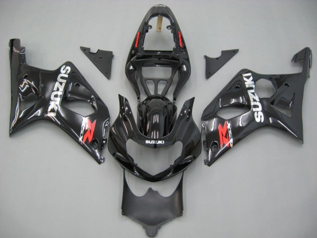 Purchase 2000-2002 Glossy Black Suzuki GSXR1000 Motorcycle Fairings UK