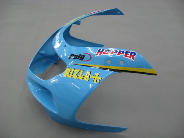 Purchase 2000-2002 Light Blue Yellow Black Motul Rizla Suzuki GSXR1000 Motorcycle Fairings UK