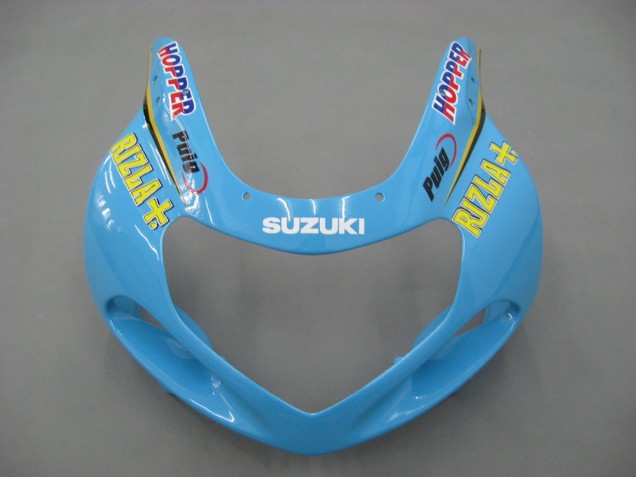 Purchase 2000-2002 Light Blue Yellow Black Motul Rizla Suzuki GSXR1000 Motorcycle Fairings UK