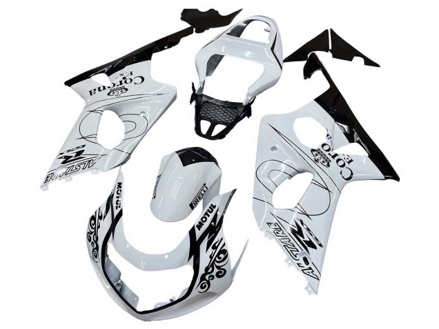 Purchase 2000-2002 White Black Motul Corona Suzuki GSXR1000 Motorcycle Fairings UK